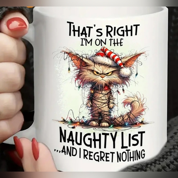 NEW Handmade Funny Holiday Mugs Several designs.  Crazy Frog - Picture 2 of 14